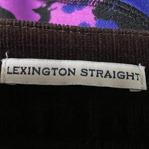 Charter Club Woman, Pop Fit, Lexington straight, brown corduroy pants, size 22W - Picture 13 of 15